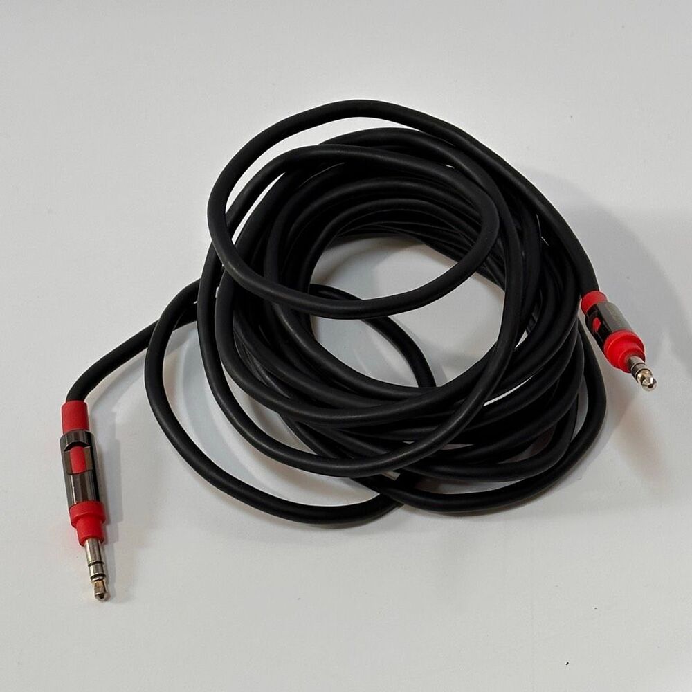 12’ Monster Audio 3.5mm Male To Male Auxiliary Sterio Audio Cable